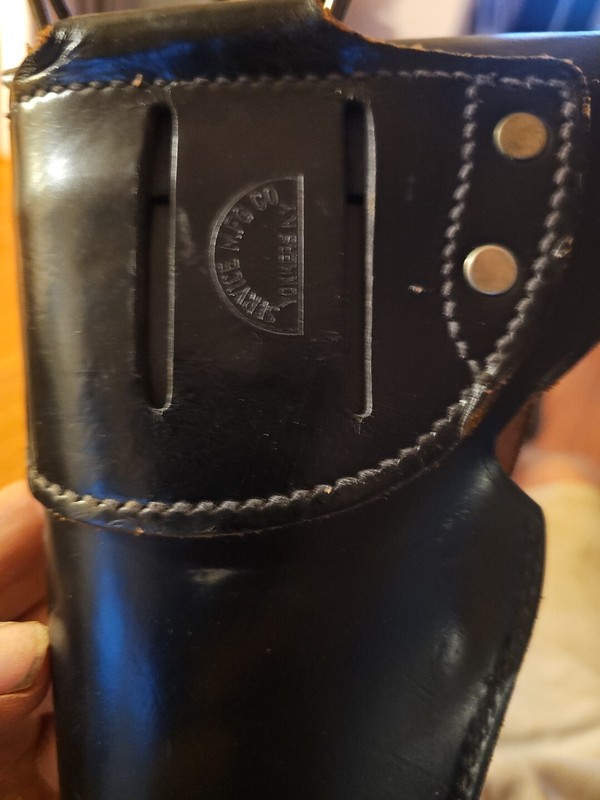 Premium Leather Holster Colt 45 1911 Pistol ~SERVICE MFG. CO. NY 11" gallery