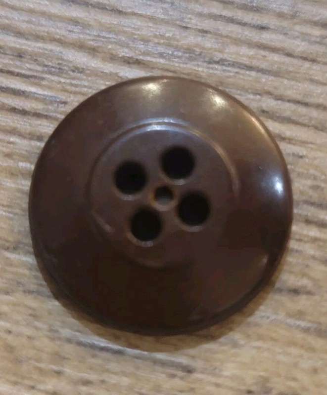 WWII US "JEEP" MACKINAW WINTER JACKET COAT Small 3/4 Inch Button ORIGINAL gallery