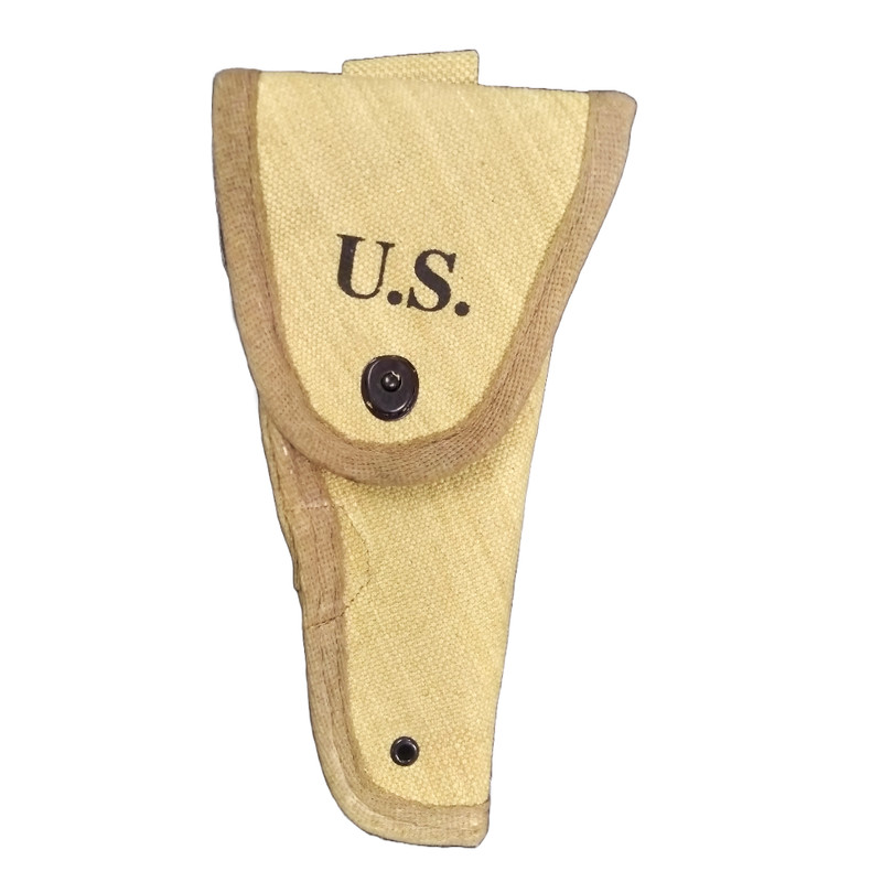 .45 ACP 1911 (Colt) Semi-Auto Pistol Canvas Holster-KHAKI