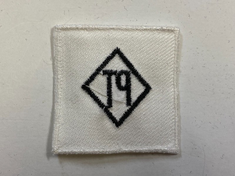 F0249 Repro WW2 US Navy Sleeve Mark Patrol Torpedo Boat Crew White Twill IR43E gallery