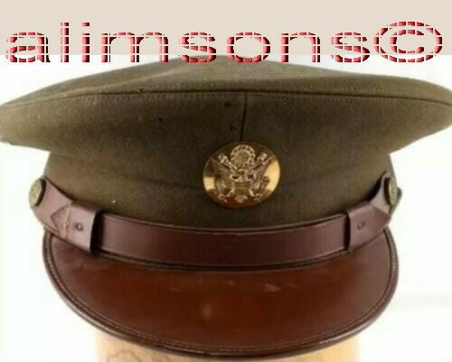 US ARMY ENLISTED MEN VISOR CAP Replica – All Sizes Available!!!