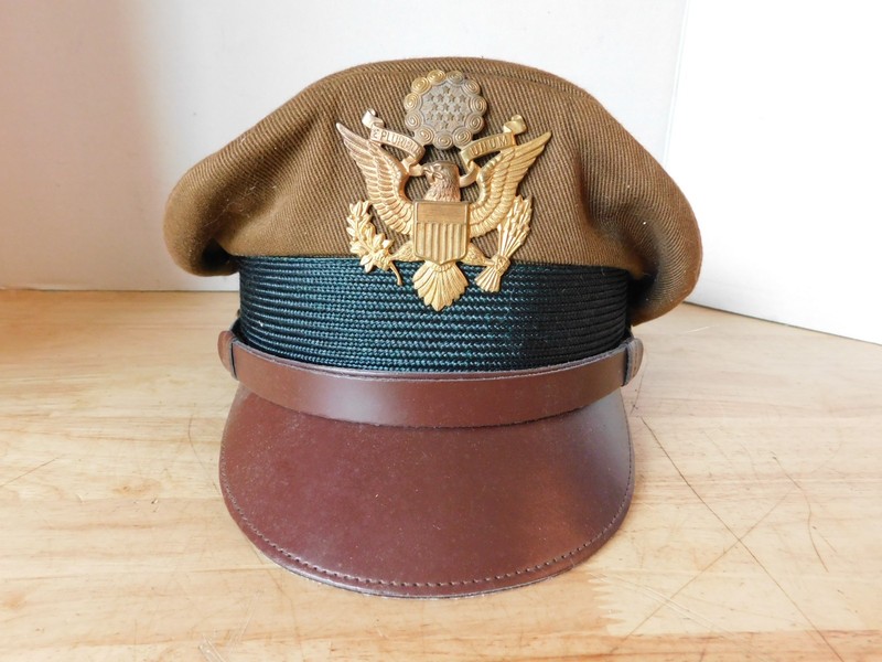 WW2 US USAAF Army Military General Officers Crusher Cap, Reproduction, 9/54