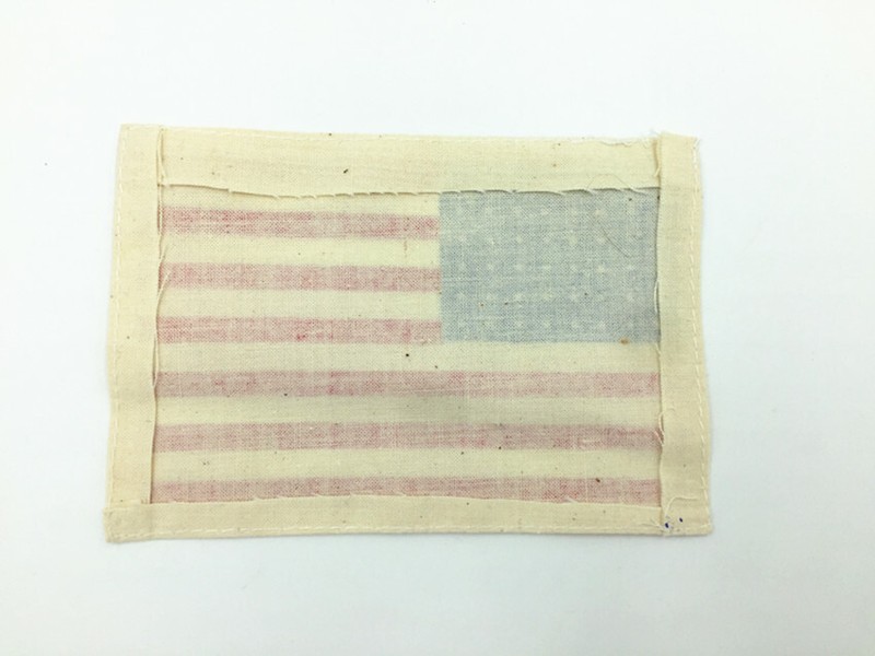 WW2 US ARMY AIRBORNE/PARATROOPER 48 STAR AMERICAN FLAG ARM BAND gallery