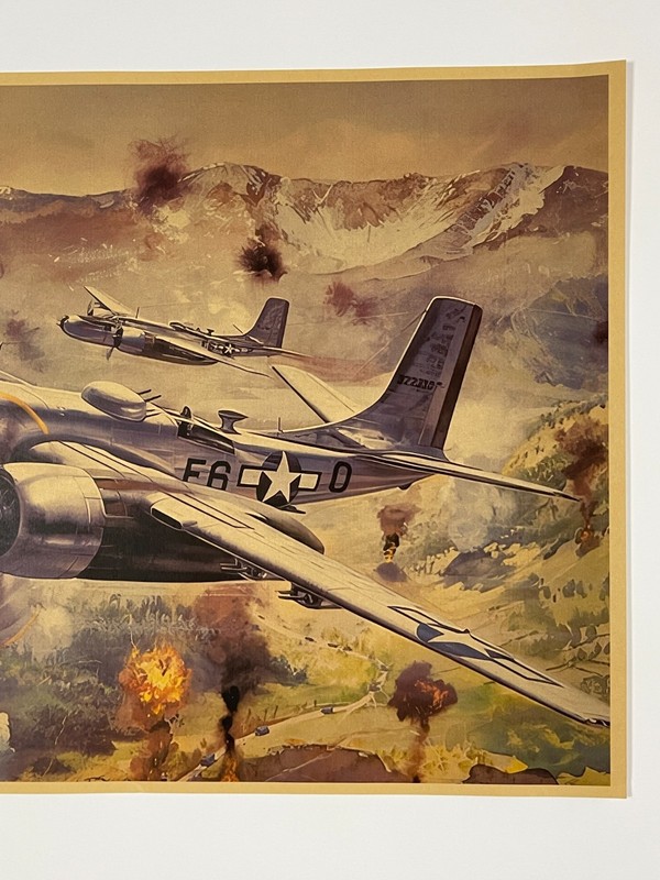 World War II Poster Twin-Engine Douglas Invader Bomber Plane WW2 Poster Print gallery