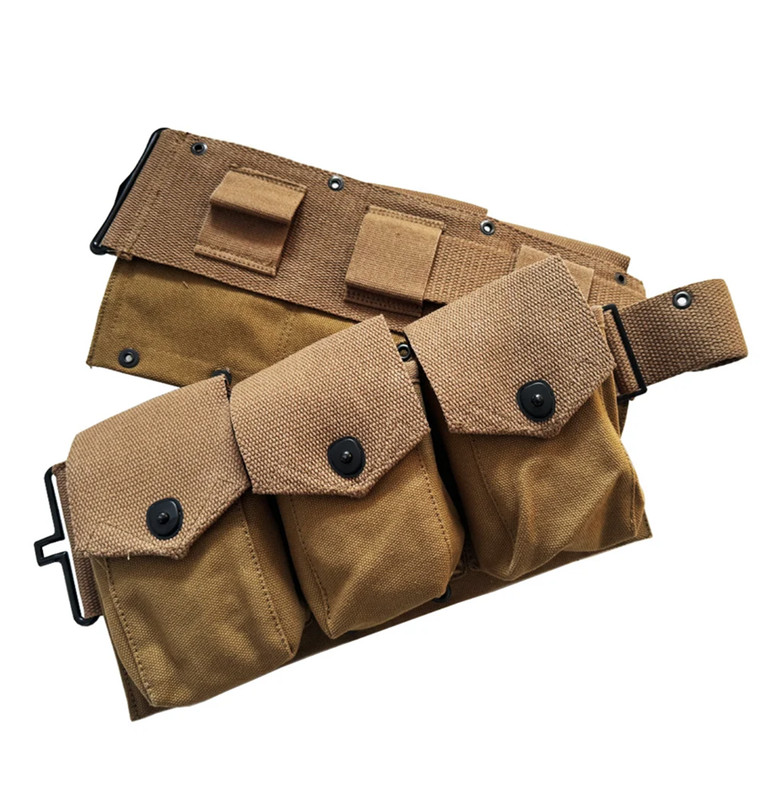 WW2 US Army Replica Tool Bag 6 Cell Pouch Tactical Pouch B.A.R.Pocket MollePouch