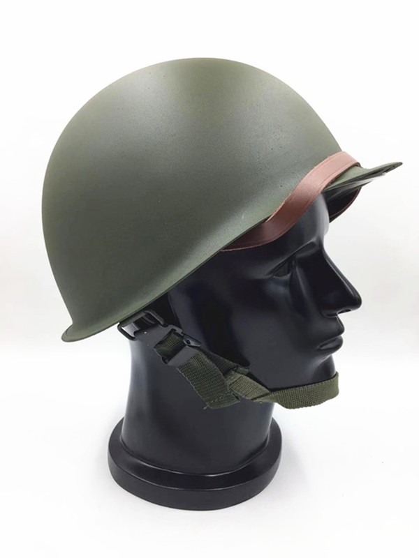 WW2 Replica US Paratrooper M1 Double layer Helmet Outdoor CS Survival Collection gallery