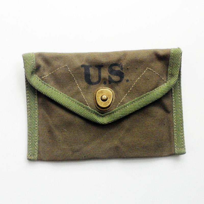 WWII U.S. Army First-aid Kit Packet Pouch Canvas gallery