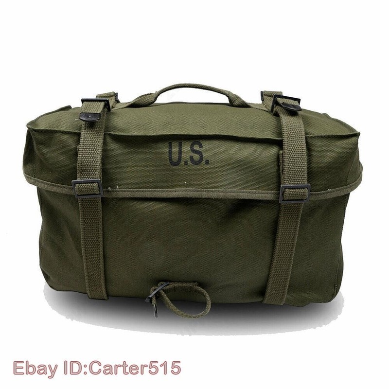 Vietnam War US Army M1945 Backpack Haversack Knapsack Upper Pack Strap Belt Suit gallery