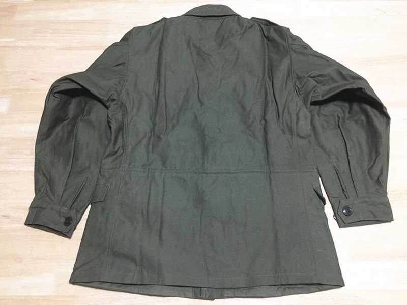 WW2 US Army Green M43 Jacket Windbreaker Uniform Pure Cotton And M1 Garand SET gallery