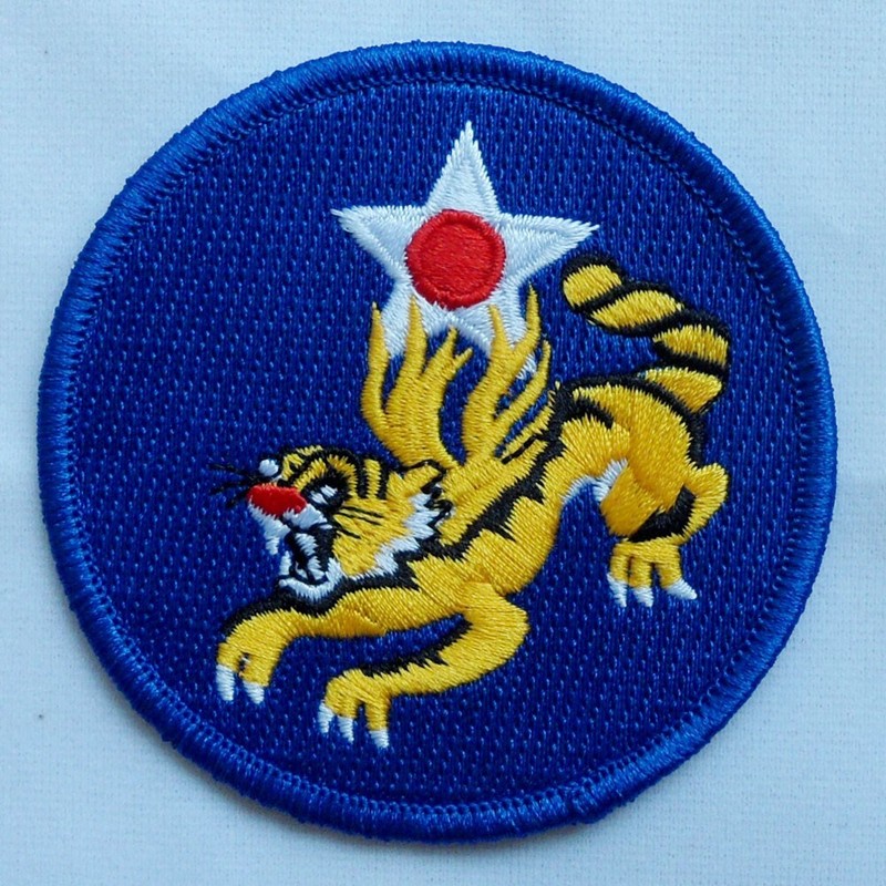 5pcs WWII Chinese US Air Force CBI CACW Patch USAAF AVG Flying Tigers Patches gallery