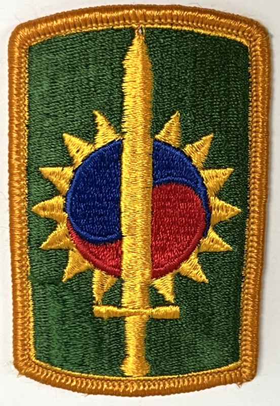 US Army 8th Military Police Patch