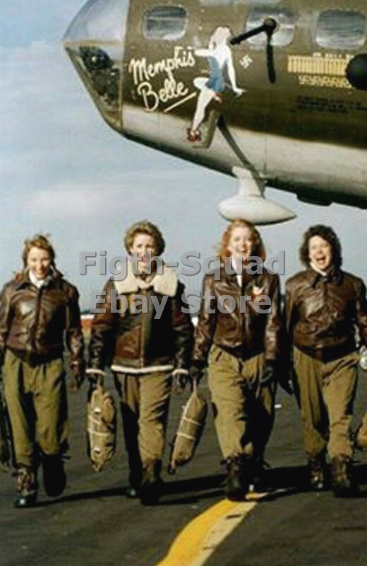 WW2 Picture Photo WASPs and The Memphis Belle 6292
