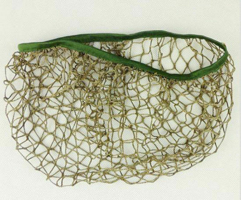 WWII US Army M1 Helmet Cover Cotton Camouflage Net Green gallery