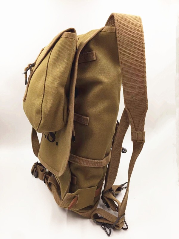 Repro WW2 US Army M1928 Knapsack Outdoor Backpack Camping Bag High Quality gallery