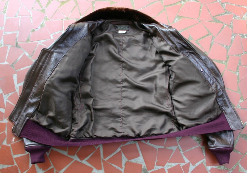 MONARCH USN WW-2 AN-J-3A WW-2 MODEL LEATHER FLIGHT JACKET BUILD gallery