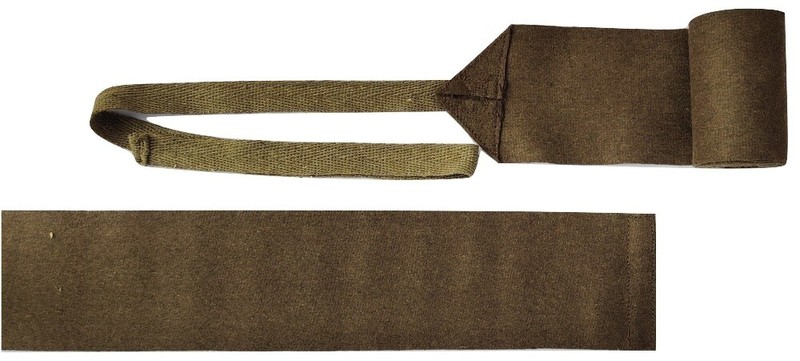 WW1 US Army Us Olive Putties / M1910 Leggings Wraps - Reproduction gallery