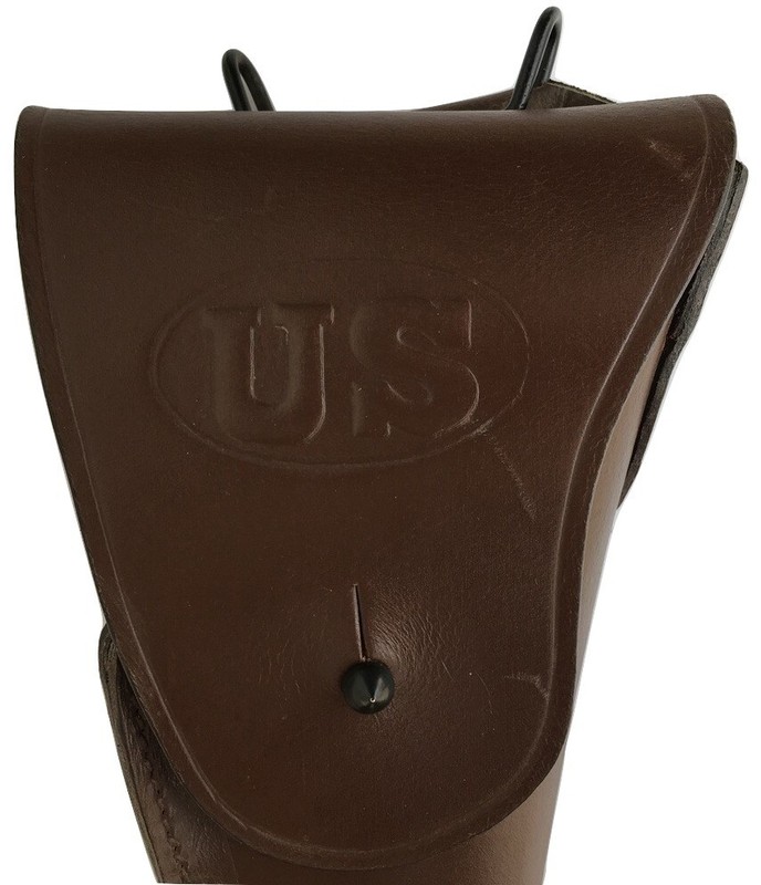 2 X (PACK OF 2).45 ACP 1911 (Colt) Semi-Auto Pistol Holster DARK BROWN gallery