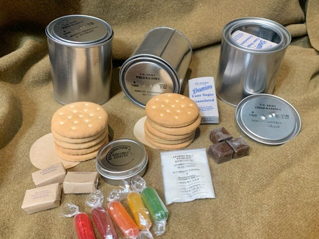 WWII Fully Edible Reproduction C Ration B Unit – Historically Accurate Rations