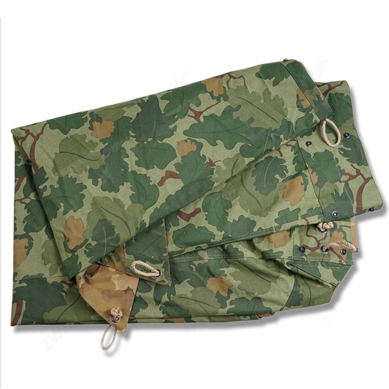 VIETNAM WAR US ARMY FIELD PACIFIC CAMOUFLAGE MITCHELL REVERSIBLE TENT gallery