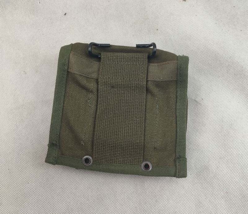 WITH ICON WW2 US ARMY M2 JUNGLE OLIVE CANVAS FIELD FIRST AID KIT POUCH gallery