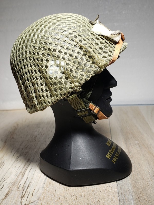 WWII 101st Airborne U.S. Army 506th Infantry WWII Helmet Rare 1/4 Scale Gearbox gallery