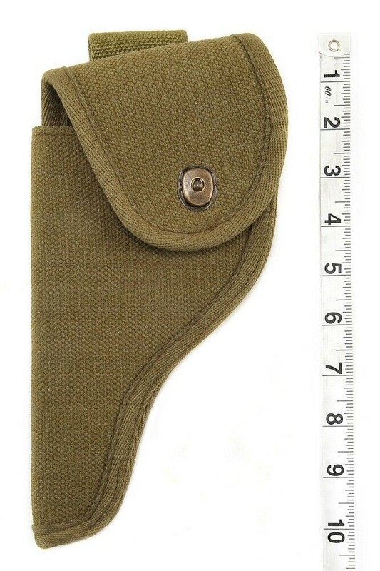 US Smith & Wesson Victory Model Revolver Holster Full Flap Canvas K-Frame Lefty gallery