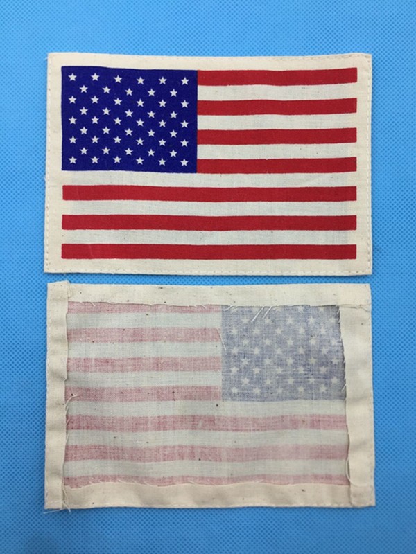 WWII WW2 US ARMY AIRBORNE/PARATROOPER 48 STAR AMERICAN FLAG ARM BAND gallery