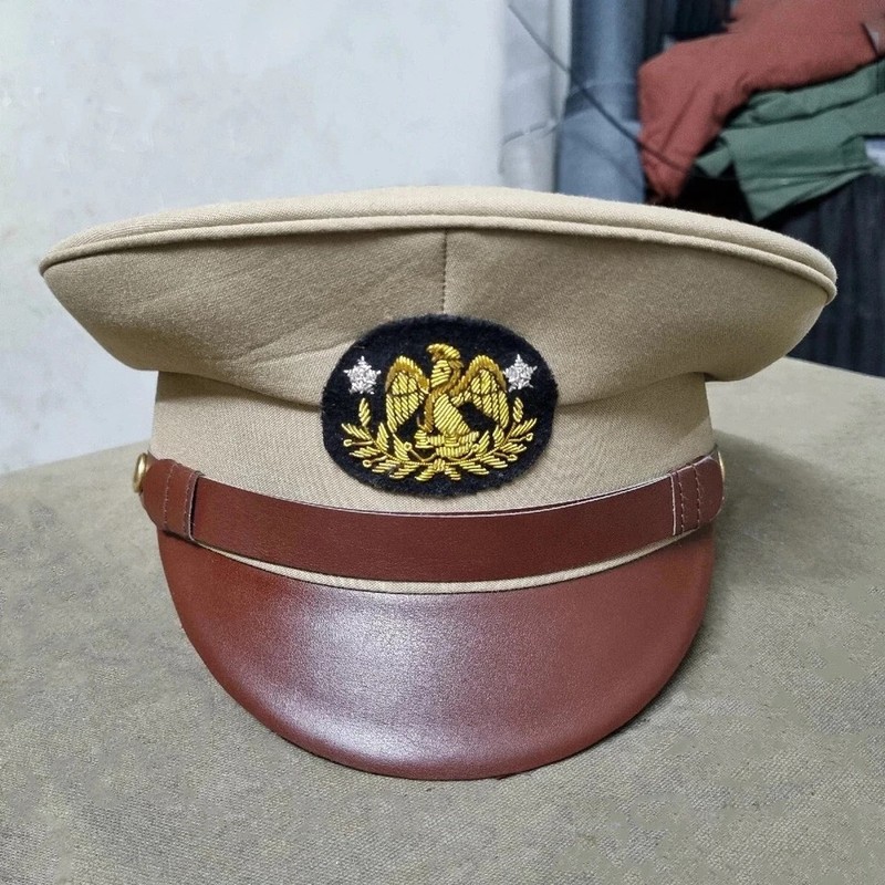 Mexican Army Military Officers Dress Visor Hat Cap All Size