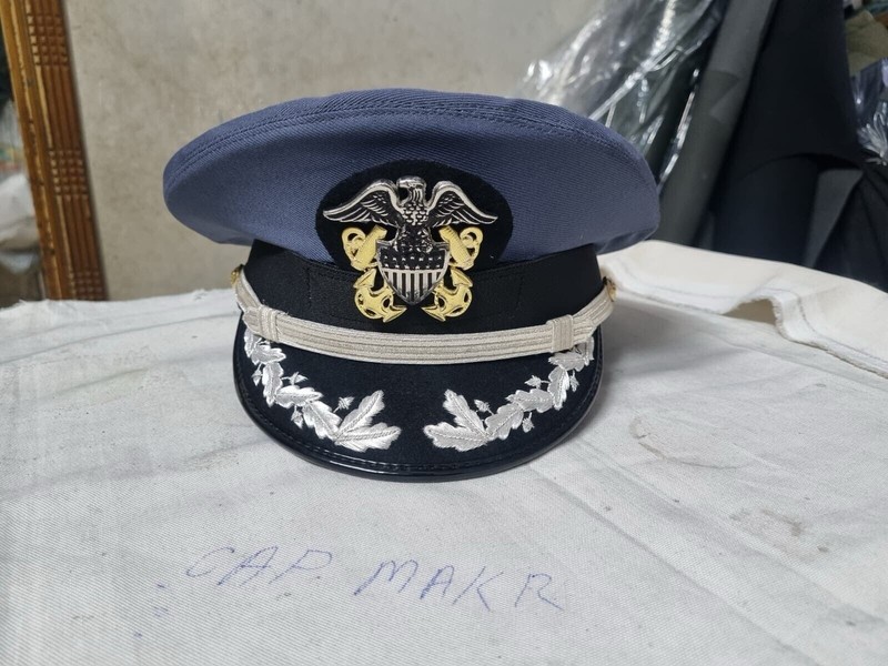 U.S. Navy senior officer Hat Cap Reproduction High Quality Gray Clour gallery