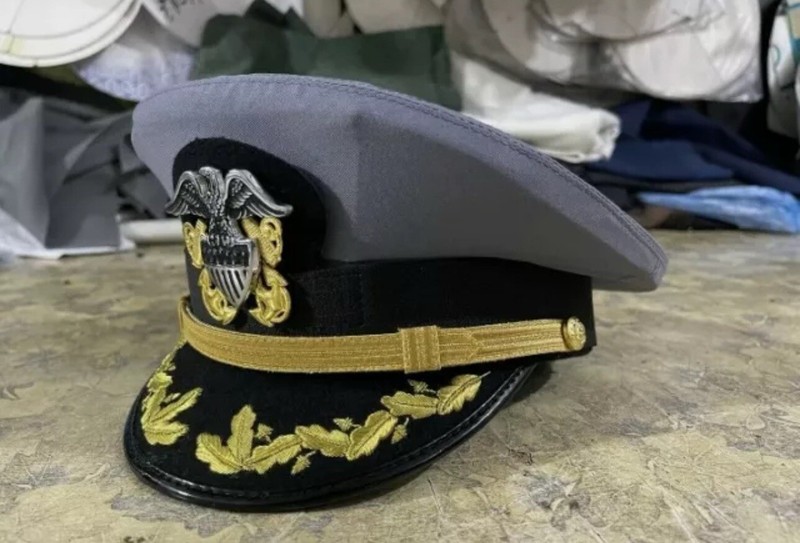 U.S. Navy senior officer Hat Cap Reproduction High Quality Gray Clour gallery
