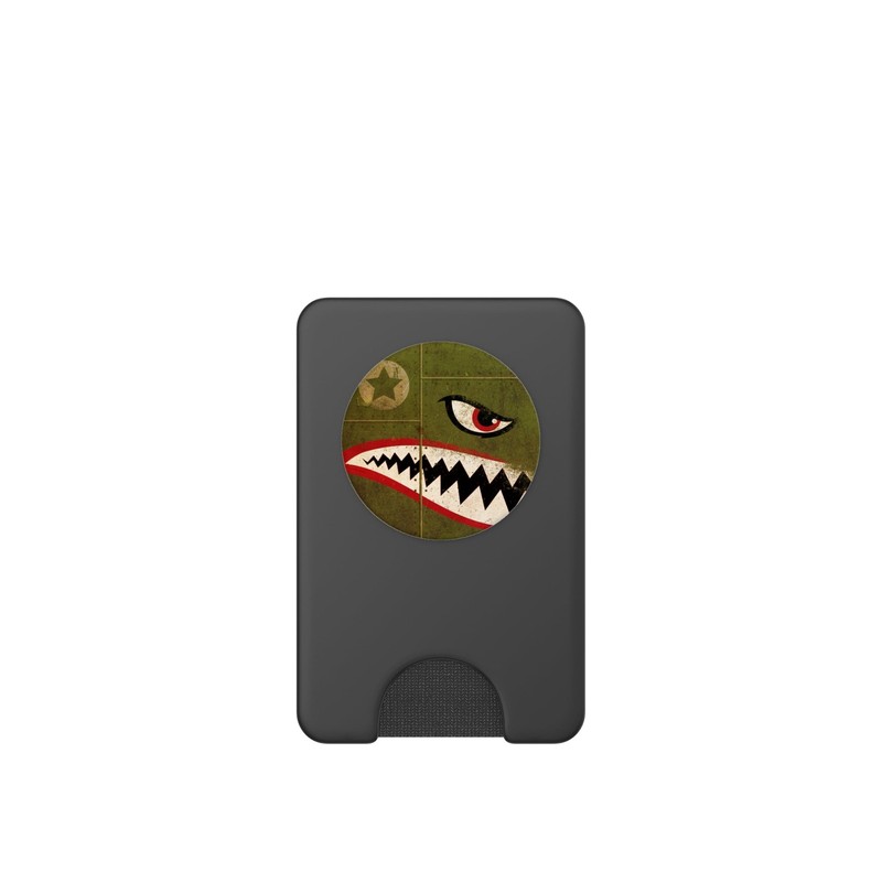 WWII P-40 Fighter Plane Shark Mouth Warbird Nose Art PopSockets PopWallet for... gallery