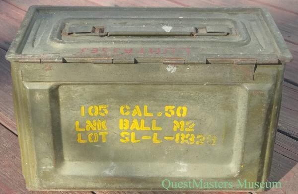 U.S. WWII .50 Cal. Ammo Box Stencil, - Stencil 003 gallery