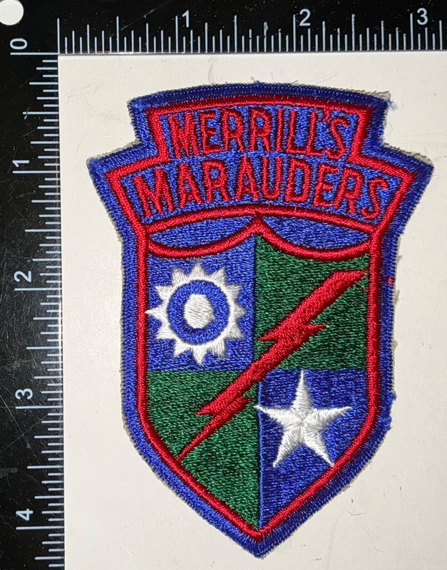 REPRODUCTION WWII US Army Merrill’s Marauders 5307th Composite Unit Patch