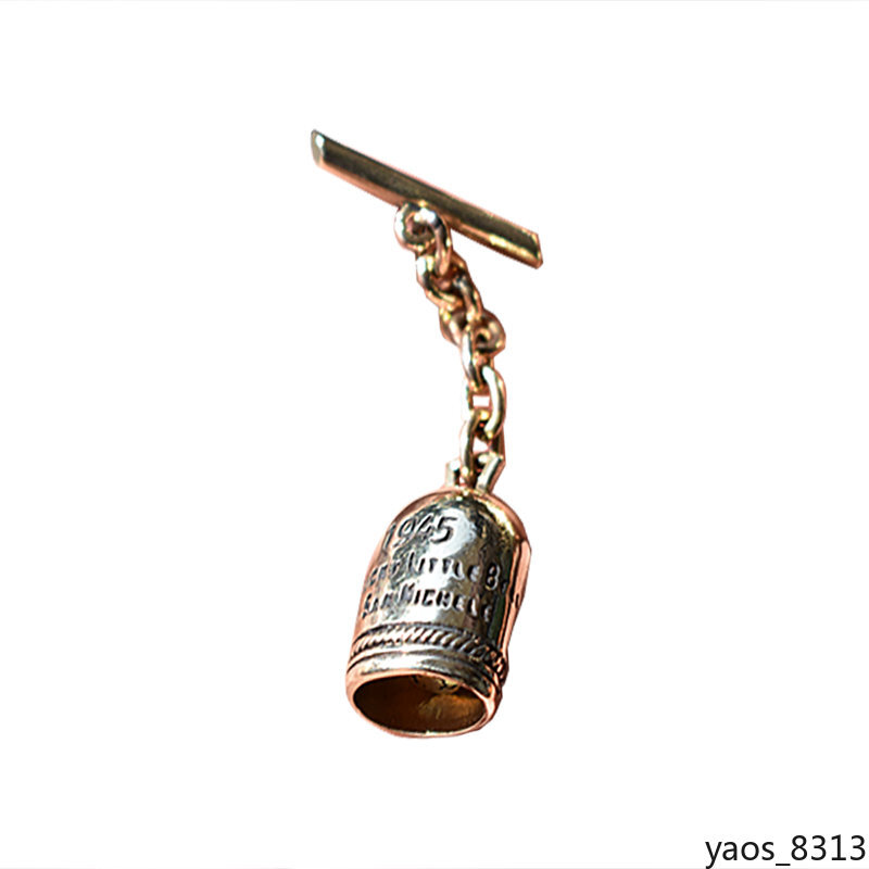 WW II USA Pilots San Michele Bell Brass Leather Accessories A2 Style gallery