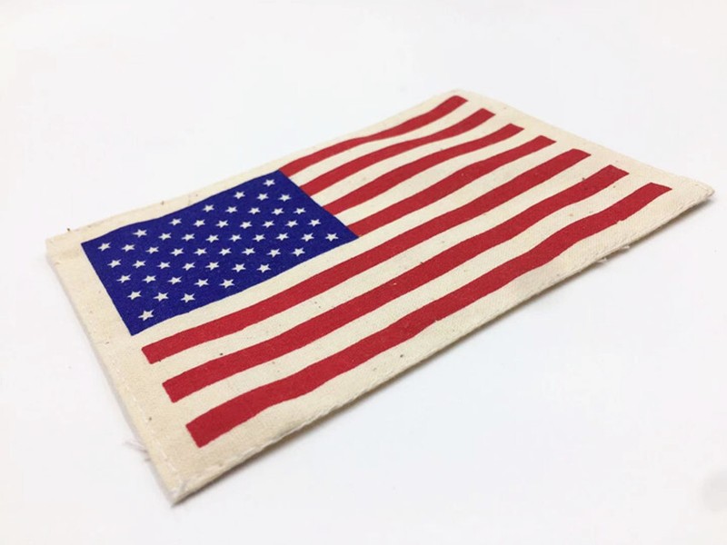 WWII US ARMY AIRBORNE/PARATROOPER 48 STAR AMERICAN FLAG ARM BAND gallery