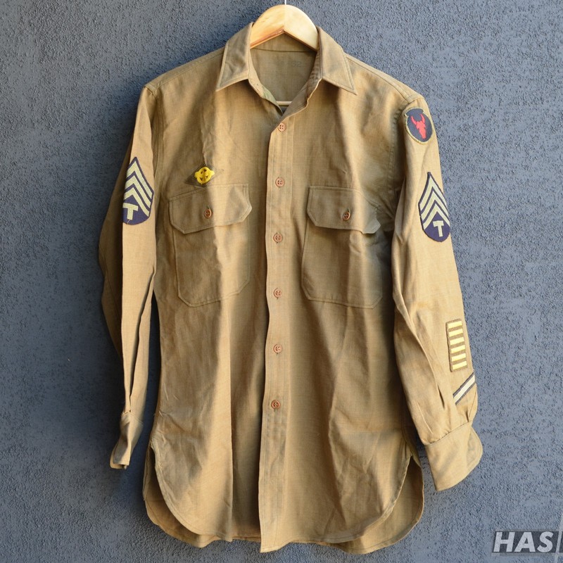 US ARMY COMBAT FIELD WOOL SHIRT