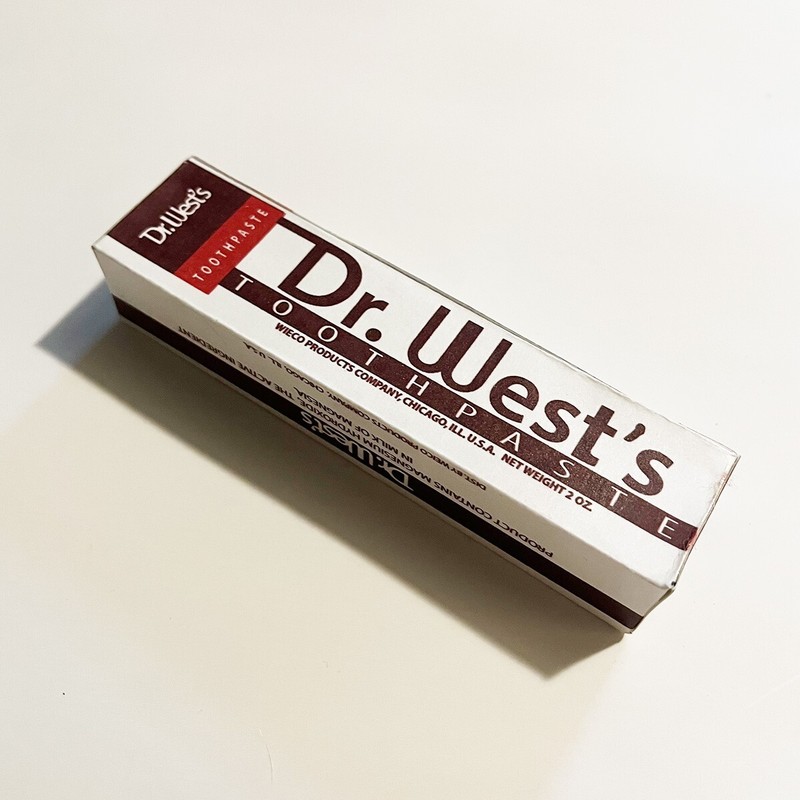 WWII 1940’s Dr. West Toothpaste Replica Prop Packaging