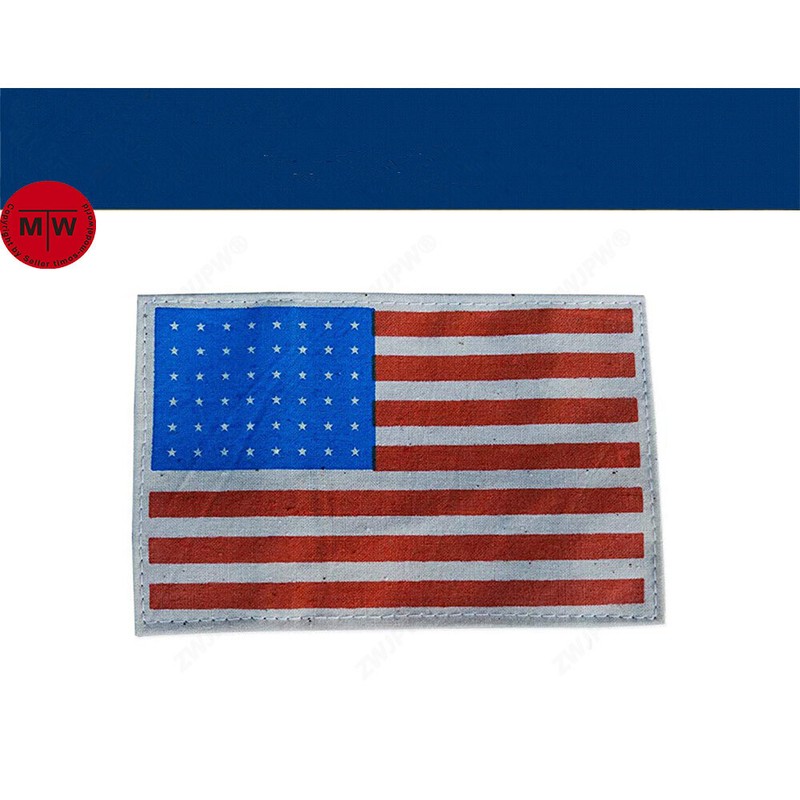 WWII US Army Airborne Flag 48 Star Cloth Jacket Armband