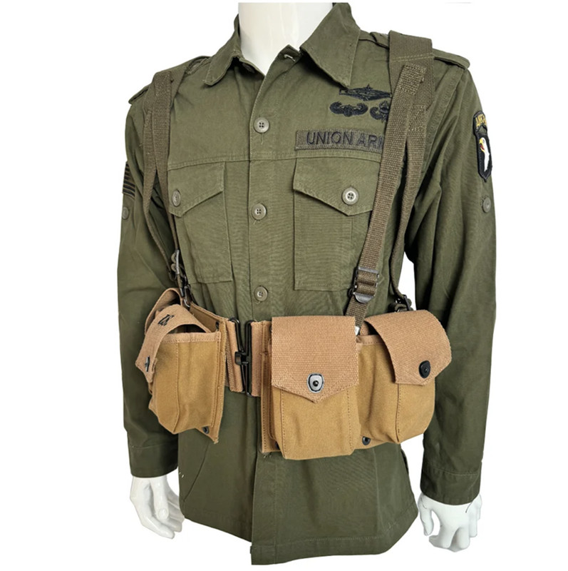 WW2 US Army Replica Tool Bag 6 Cell Pouch Tactical Pouch B.A.R.Pocket MollePouch gallery
