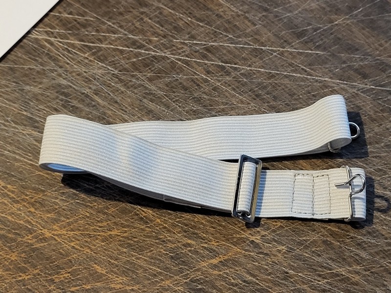 Grey Reproduction Strap for AN-6530 / B-7 Flying Goggles