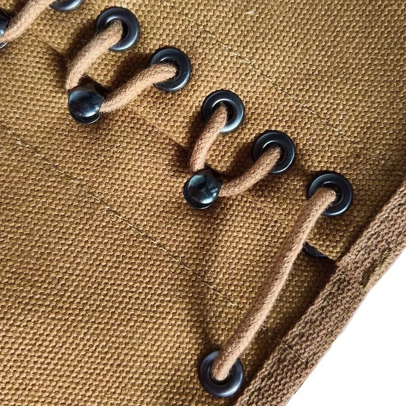 WW2 US ARMY M1938 CANVAS GAITERS WRAPPINGS LEGGINGS WWII MILITARY gallery