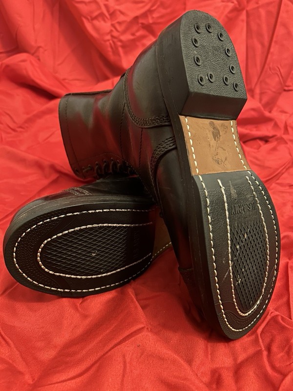US Army WW2 Corcoran Paratrooper Jump Boots Size 8, Repro gallery