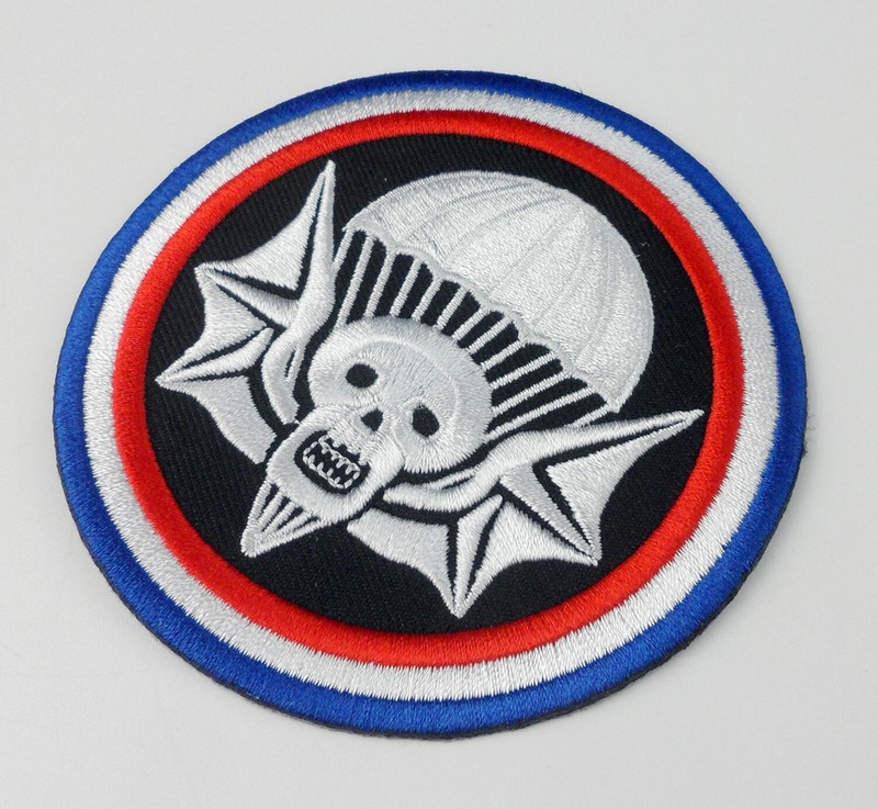 2PCS US 101st Airborne Division 502nd Parachute Regiment Embroidered Patch 3.5'' gallery