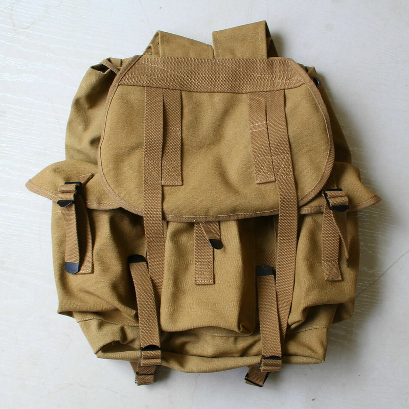 WWII US Model.Haversack Canvas Field Bag Army Backpack Large