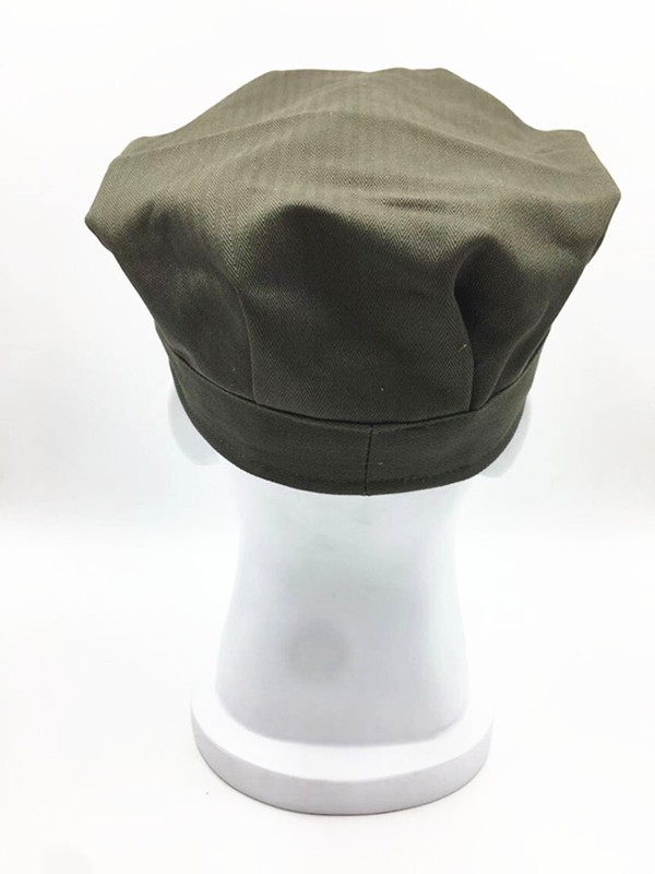 WW2 US HBT USMC PACIFIC CAMOUFLAGE GREEN MARINE CORPS CAP HAT HIGH QUALITY gallery