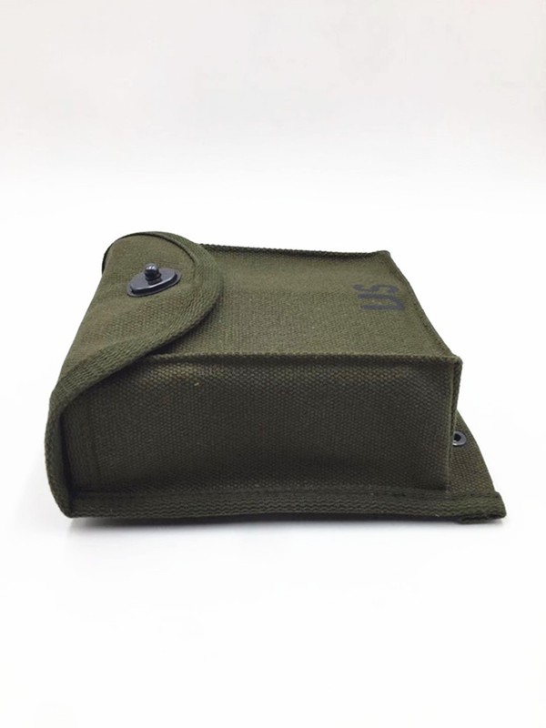 Reproduction The Korean War US Army 30RD M14 CARBINE Army Green Canvas Pouch gallery
