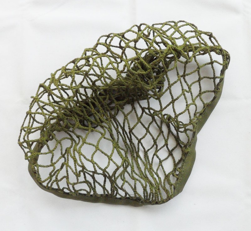 WWII US M1 Helmet Net Cover Camo Linen strip，Exclude Helmet gallery