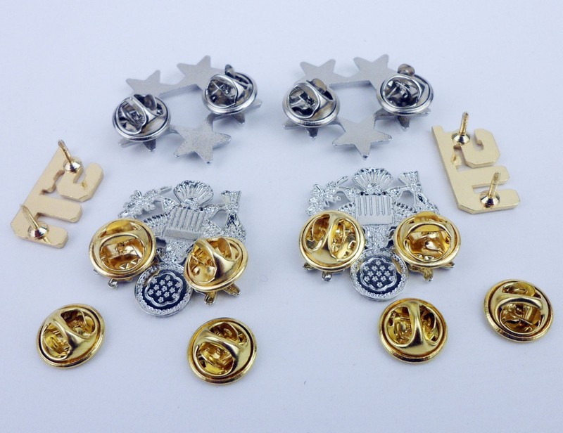 Set WWII US General of the Air Force Rank Badge U.S. Five Star Eagle Lapel Pins gallery