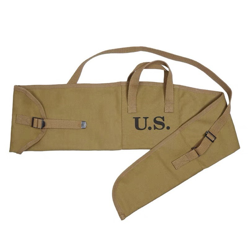 Repro WW2 US Army Garand Springfields Enfield Gun Cover Case Bag Canvas Khaki 45