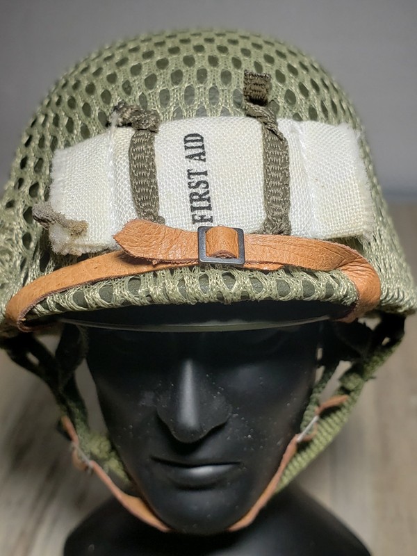 WWII 101st Airborne U.S. Army 506th Infantry WWII Helmet Rare 1/4 Scale Gearbox gallery